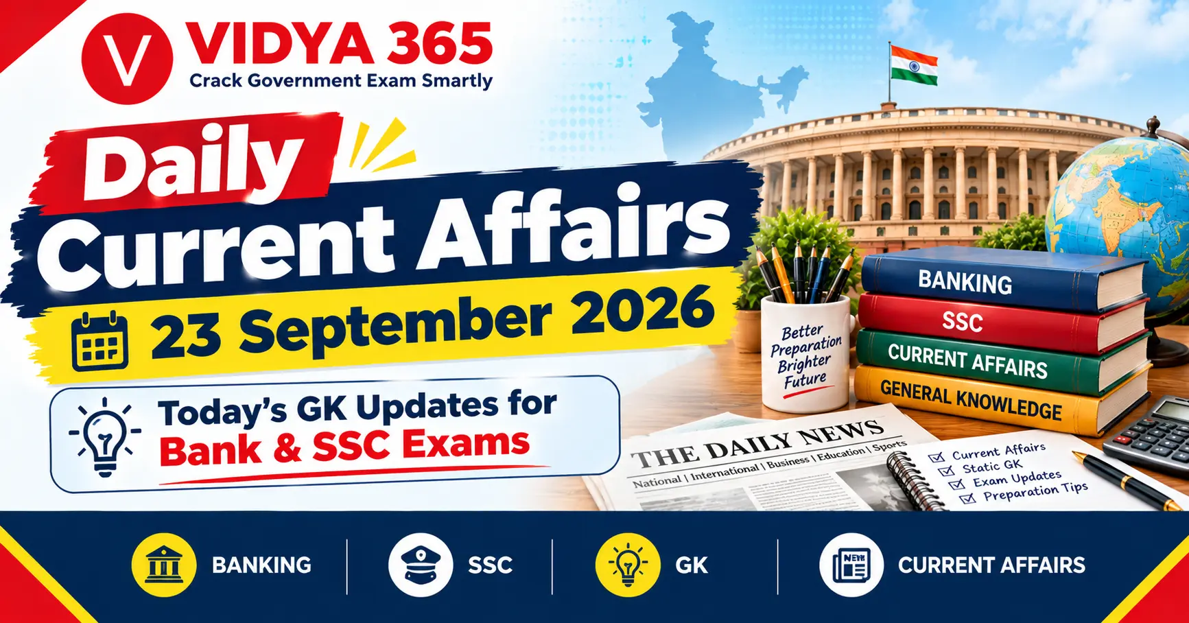 daily current affairs and gk updates 23 september